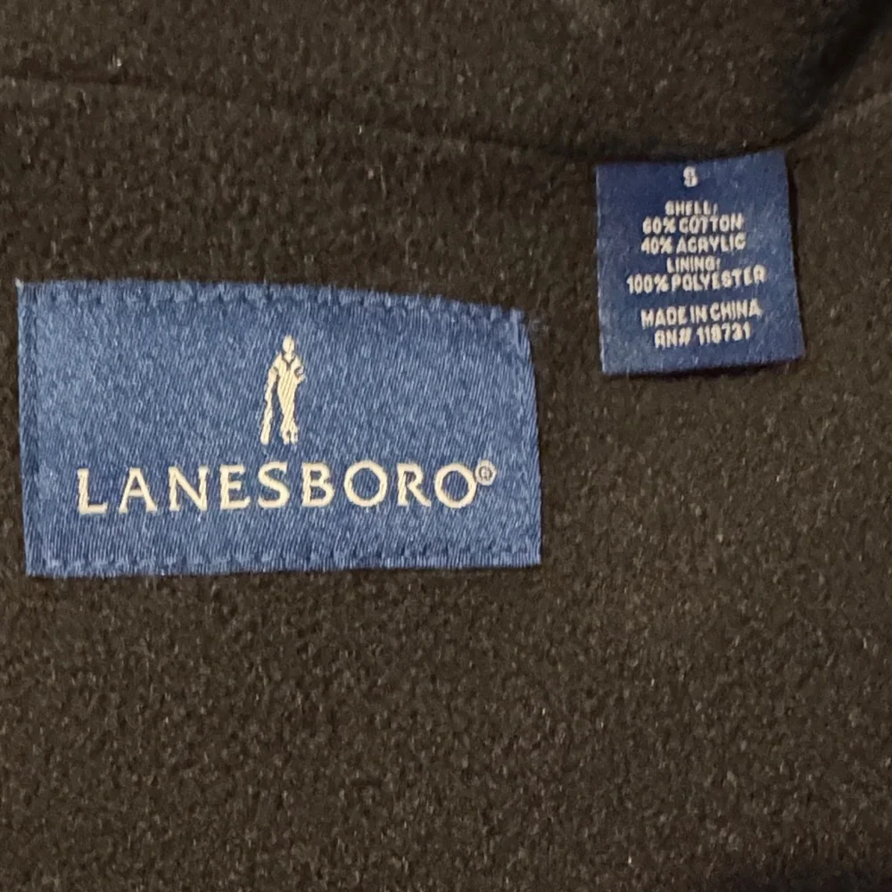 Lanesboro Men's Dark Gray Zip-Up Sweater